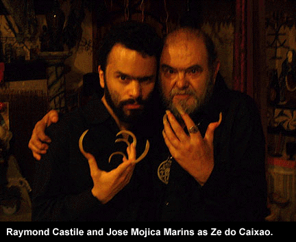 Raymond Castile and Jose Mojica Marins as Ze do Caixao